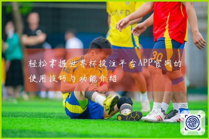 轻松掌握世界杯投注平台APP官网的使用技巧与功能介绍